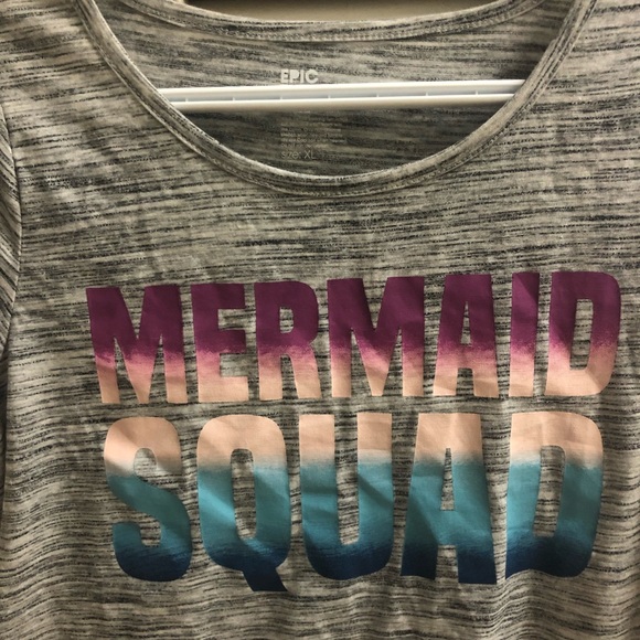 Epic Threads Girls Mermaid Squad Top - Picture 2 of 5